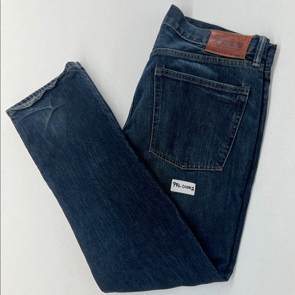Polo Ralph Lauren Dark Blue Slim Jeans Size 36x30